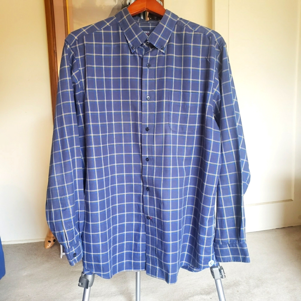 Daniel Cremieux Large blue shirt